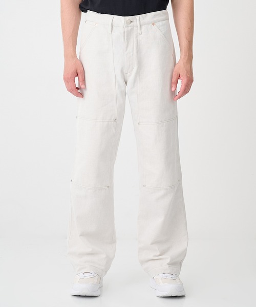 TANAKA(タナカ)の「【TANAKA/タナカ】別注NEW CLASSIC WORK JEANS NATURAL LINEN(デニムパンツ・メンズ・ホワイト・34/32/30/28/36)」の6枚目の写真