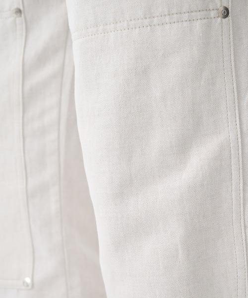 TANAKA(タナカ)の「【TANAKA/タナカ】別注NEW CLASSIC WORK JEANS NATURAL LINEN(デニムパンツ・メンズ・ホワイト・34/32/30/28/36)」の11枚目の写真