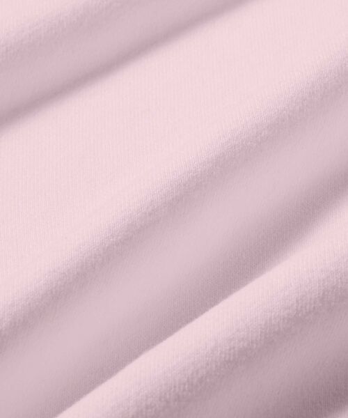 NIKE（ナイキ）の「ナイキ スタジオ フリース ミディアムウェイト ウィメンズ オーバーサイズド クロップド フルジップ スウェットシャツ / Nike Studio Fleece Medium Weight Women's Oversized Cropped Full-Zip Sweatshirt IV5748-663 Pink Foam（パーカー・レディース・ピンク・XL/L/M/S/XS）」の13枚目の写真