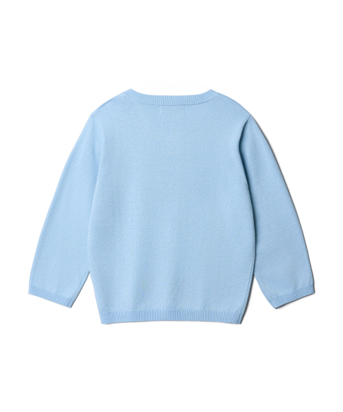 TTUDEMENT（トュードメント）の「DAILY 3/4 SLEEVE KNIT TOP_LIGHT BLUE（ニット/セーター・レディース・その他・FREE）」の3枚目の写真