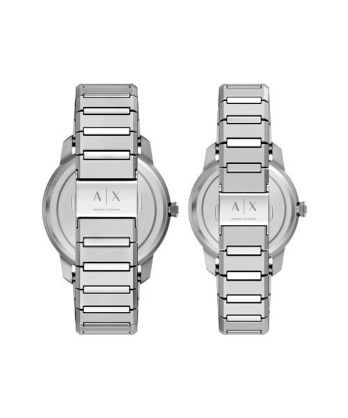 ARMANI EXCHANGE(アルマーニエクスチェンジ)の「アルマーニ・エクスチェンジ 腕時計 メンズ アナログ ステンレス AX7180SET(アナログ腕時計・メンズ・シルバー・FREE)」の3枚目の写真