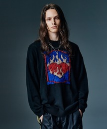 Jacquard Pullover Knit / ジャガードプルオーバーニット