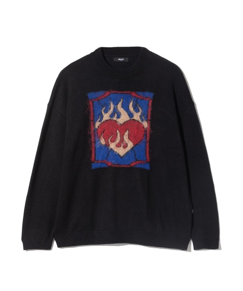 glamb(グラム)の「Jacquard Pullover Knit / ジャガードプルオーバーニット(ニット/セーター・メンズ・ベージュ/ブラック・S/M/L)」の17枚目の写真