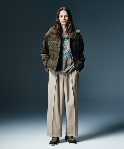 glamb(グラム)の「Jacquard Pullover Knit / ジャガードプルオーバーニット(ニット/セーター・メンズ・ベージュ/ブラック・S/M/L)」の10枚目の写真