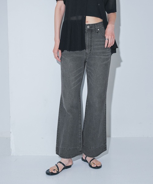 LAKOLE（ラコレ）の「フレアデニムパンツ / 1017697（デニムパンツ・レディース・ブラック/インディゴブルー・LARGE/MEDIUM）」の12枚目の写真