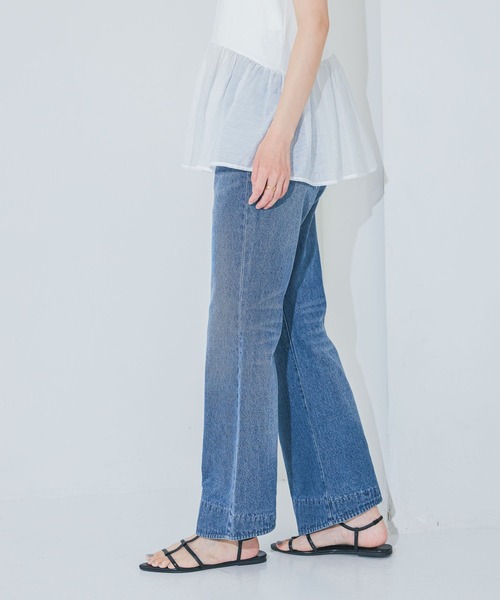 LAKOLE（ラコレ）の「フレアデニムパンツ / 1017697（デニムパンツ・レディース・ブラック/インディゴブルー・LARGE/MEDIUM）」の19枚目の写真