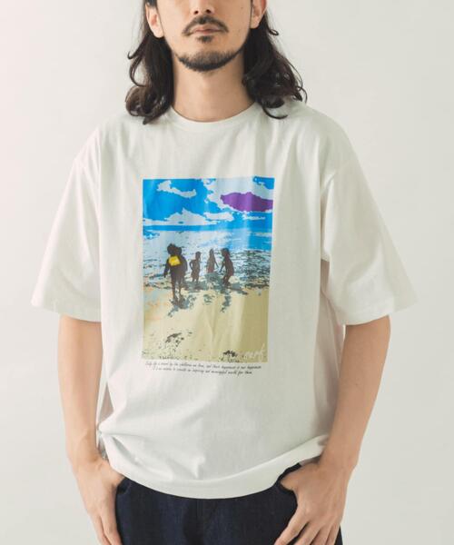ITEMS URBANRESEARCH(アイテムズ アーバンリサーチ)の「Surf Printed T-Shirt(Tシャツ/カットソー・メンズ・その他3/その他1/その他2・LARGE/MEDIUM)」の2枚目の写真