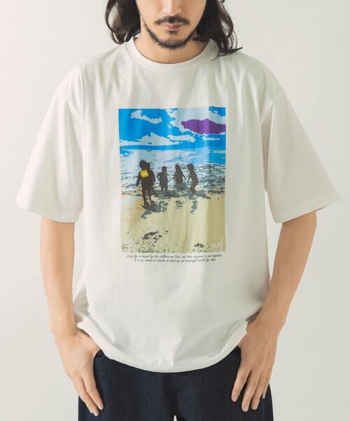 ITEMS URBANRESEARCH(アイテムズ アーバンリサーチ)の「Surf Printed T-Shirt(Tシャツ/カットソー・メンズ・その他3/その他1/その他2・LARGE/MEDIUM)」の5枚目の写真