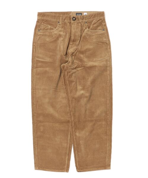 VOLCOM(ボルコム)の「VOLCOM/ボルコム BILLOW TAPERED CORD PANT ロンパン BG052744(その他パンツ・メンズ・ライトブラウン/ブラック・28inch/30inch/32inch/34inch)」の1枚目の写真