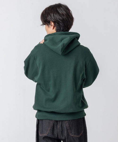 L.L.Bean(エルエルビーン)の「【JAPAN EDITION】ポーテージ・フード・スウェットシャツ(スウェット・メンズ・ライトグレー/グリーン/ブラウン・LARGE/SMALL/MEDIUM)」の6枚目の写真
