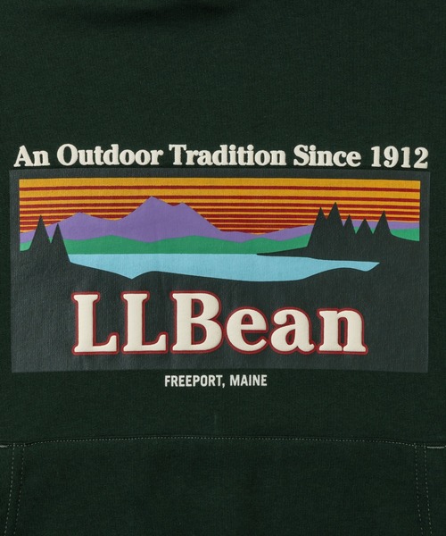 L.L.Bean(エルエルビーン)の「【JAPAN EDITION】ポーテージ・フード・スウェットシャツ(スウェット・メンズ・ライトグレー/グリーン/ブラウン・LARGE/SMALL/MEDIUM)」の8枚目の写真