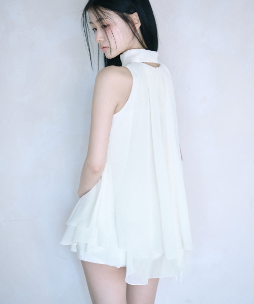 REISE MIYA（レイズミヤ）の「ユイラッフルブラウス [アイボリー]（シャツ/ブラウス・レディース・その他・OS）」の4枚目の写真