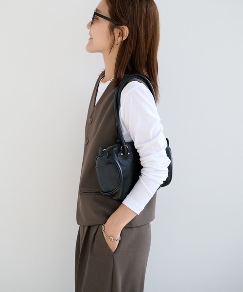 OUTDOOR PRODUCTS(アウトドアプロダクツ)の「ORDINARY ベスト セットアップ対応(ベスト・レディース・チャコールグレー/ブラウン・FREE)」の10枚目の写真
