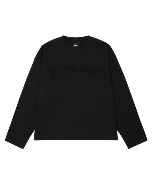 HUF（ハフ）の「OLYMPIA LS CREW（Tシャツ/カットソー・メンズ・ナチュラル/パープル/ブラック・S/XL/L/M）」の6枚目の写真