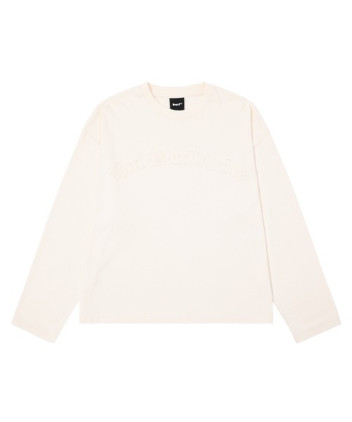 HUF（ハフ）の「OLYMPIA LS CREW（Tシャツ/カットソー・メンズ・ナチュラル/パープル/ブラック・S/XL/L/M）」の8枚目の写真