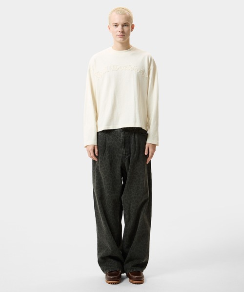 HUF（ハフ）の「OLYMPIA LS CREW（Tシャツ/カットソー・メンズ・ナチュラル/パープル/ブラック・S/XL/L/M）」の18枚目の写真