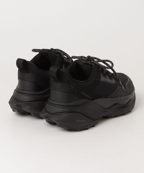 Clarks(クラークス)の「PaceTrailGoWP./レディースペーストレイルゴー ウォータープルーフ(ブラック/ブラック)(スニーカー・レディース・ブラック・UK5/UK5.5/UK6/UK3/UK3.5/UK4/UK4.5)」の9枚目の写真
