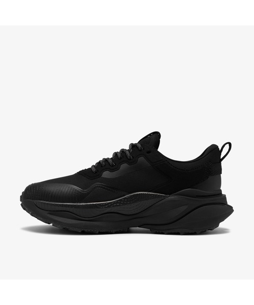 Clarks(クラークス)の「PaceTrailGoWP./レディースペーストレイルゴー ウォータープルーフ(ブラック/ブラック)(スニーカー・レディース・ブラック・UK5/UK5.5/UK6/UK3/UK3.5/UK4/UK4.5)」の2枚目の写真