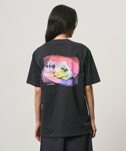 Gramicci(グラミチ)の「BASS TEE|バスTシャツ(Tシャツ/カットソー・メンズ・ネイビー/ホワイト/ブラック系その他/グレー系その他・S/L/XL/2XL)」の3枚目の写真