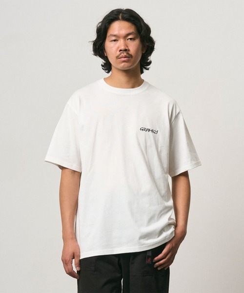 Gramicci(グラミチ)の「BASS TEE|バスTシャツ(Tシャツ/カットソー・メンズ・ネイビー/ホワイト/ブラック系その他/グレー系その他・S/L/XL/2XL)」の6枚目の写真