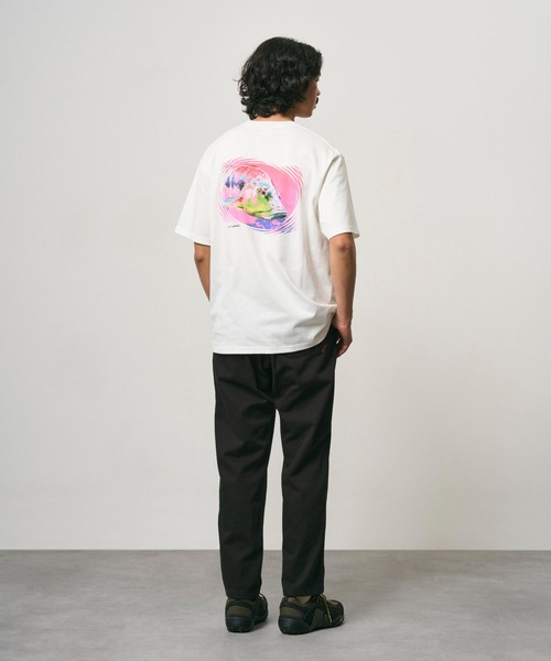 Gramicci(グラミチ)の「BASS TEE|バスTシャツ(Tシャツ/カットソー・メンズ・ネイビー/ホワイト/ブラック系その他/グレー系その他・S/L/XL/2XL)」の8枚目の写真