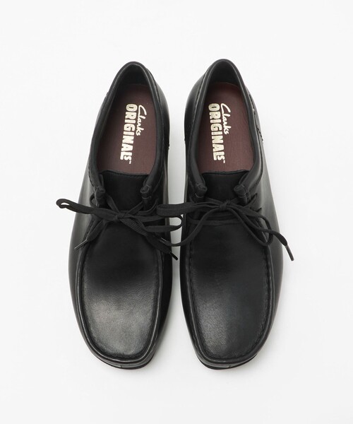 Clarks Originals(クラークスオリジナルズ)の「<Clarks Originals>ワラビー レザー ゴアテックス シューズ(モカシン/デッキシューズ・メンズ・ブラック・UK7h/UK9h/UK8h/UK8/UK6h/UK7/UK6/UK9)」の3枚目の写真