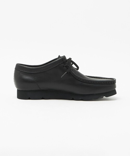 Clarks Originals(クラークスオリジナルズ)の「<Clarks Originals>ワラビー レザー ゴアテックス シューズ(モカシン/デッキシューズ・メンズ・ブラック・UK7h/UK9h/UK8h/UK8/UK6h/UK7/UK6/UK9)」の4枚目の写真