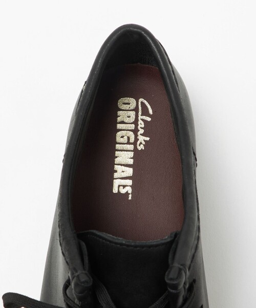 Clarks Originals(クラークスオリジナルズ)の「<Clarks Originals>ワラビー レザー ゴアテックス シューズ(モカシン/デッキシューズ・メンズ・ブラック・UK7h/UK9h/UK8h/UK8/UK6h/UK7/UK6/UK9)」の7枚目の写真