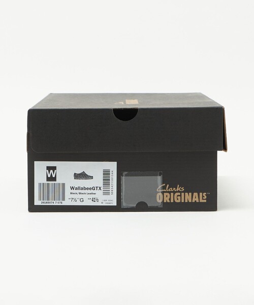 Clarks Originals(クラークスオリジナルズ)の「<Clarks Originals>ワラビー レザー ゴアテックス シューズ(モカシン/デッキシューズ・メンズ・ブラック・UK7h/UK9h/UK8h/UK8/UK6h/UK7/UK6/UK9)」の13枚目の写真
