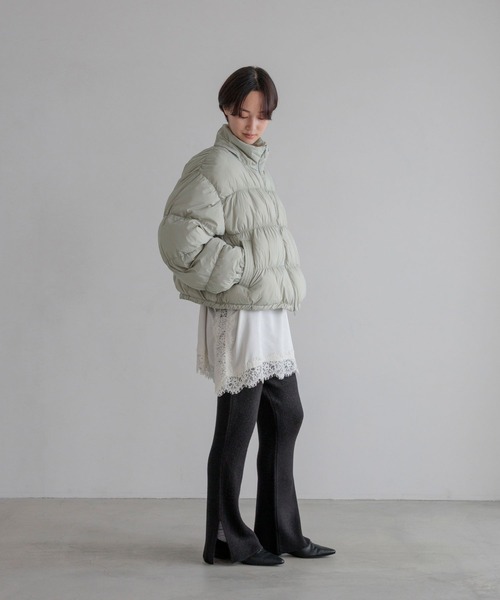 LOWRYS FARM(ローリーズファーム)の「モヘヤタッチスリットフレアパンツ 1069204(その他パンツ・レディース・ブラック/ブラウン/グレー・FREE)」の15枚目の写真