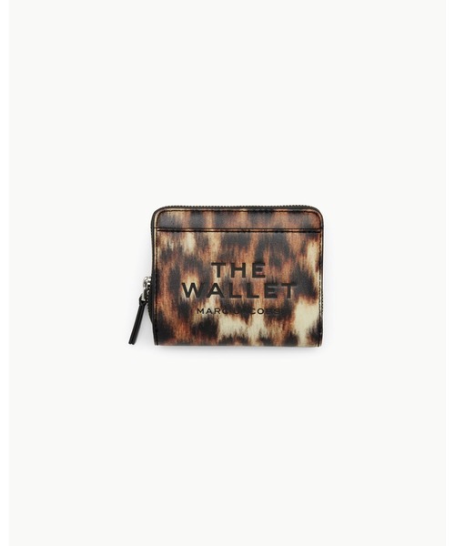 セール】THE LEOPARD LEATHER MINI COMPACT WALLET/レザー ミニ