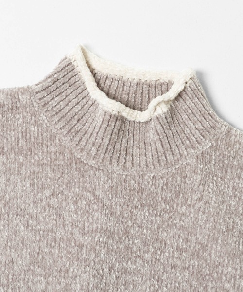 URBAN RESEARCH Sonny Label(アーバンリサーチサニーレーベル)の「モールヤーンハイネックニットプルオーバー(ニット/セーター・レディース・グレー/マスタード/ネイビー・FREE)」の22枚目の写真