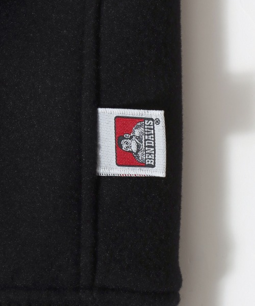 BEN DAVIS(ベンデイビス)の「BEN DAVIS/ベンデイビス BD STADIUM JACKET/オーバーサイズ フェイクメルトン フェイクレザースリーブ ワッペン刺繍 スタジアムジャケット/スタジャン/中綿ジャケット/レディース メンズ(スタジャン・メンズ・ブラック×ホワイト/ブラック×ブラック・M/XL/L)」の8枚目の写真