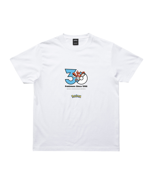 ZOZOSPOT(ゾゾスポット)の「Pokemon 30th Anniversary 1025 T-shirt 「ヘイガニ」(Tシャツ/カットソー・レディース・ホワイト・SMALL/MEDIUM/LARGE/X-LARGE/XX-LARGE/XXX-LARGE/100cm/110cm/120cm/130cm/140cm/150cm/160cm)」の1枚目の写真