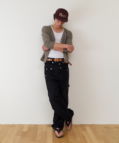 THEVINYLHOUSE(ザバイニルハウス)の「BASIC V NECK CARDIGAN(W) KHAKI(カーディガン/ボレロ・レディース・その他・FREE)」の11枚目の写真