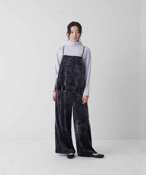 conges payes ADIEU TRISTESSE(コンジェ ペイエ アデュートリステス)の「ハイネックカットソーブラウス(Tシャツ/カットソー・レディース・パープル/ホワイト系その他/ピンク/ラベンダー・FREE)」の11枚目の写真