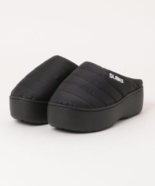 SUBU(スブ)の「SUBU/スブ SUBU PLATFORM(サンダル・レディース・ブラック/ドット・MEDIUM/SMALL)」の1枚目の写真