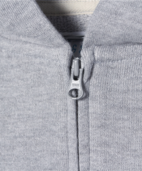 URBAN RESEARCH DOORS（アーバンリサーチドアーズ）の「FORK＆SPOON ZIPパーカー（Tシャツ/カットソー・キッズ・グレー/アイボリー・90/105/135/120）」の11枚目の写真