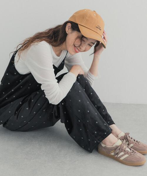 セール】刺繍ベロアイージーパンツ 26AW | ベロアパンツ/秋ボトム/秋