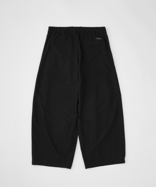 ADAM PATEK(アダムパテック)の「ADAMPATEK/woolblend still tuck wide pt/ワイドパンツ(スラックス・メンズ・グレー/ブラック・1/2)」の6枚目の写真