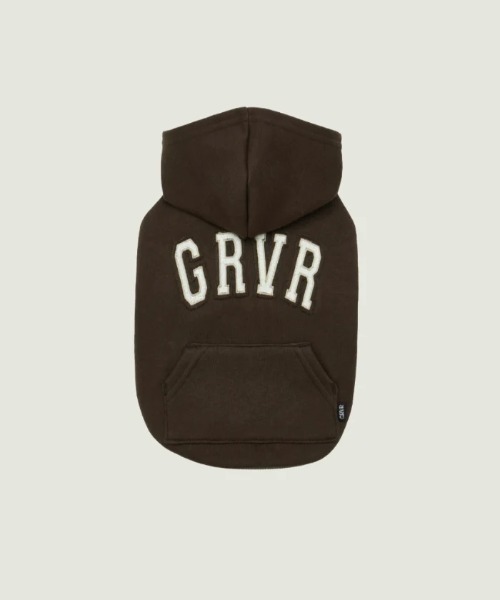 GRVRGROVE（グローブ）の「GRVR PUPPY HOODIE ZIP-UP（スウェット・レディース・ブラウン/ライトグリーン/ネイビー・MEDIUM/X-LARGE/LARGE）」の2枚目の写真