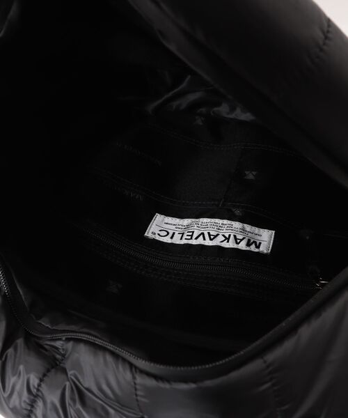 MAKAVELIC(マキャベリック)の「【MG】【MAKAVELIC】【Arc Daypack】(バックパック/リュック・メンズ・ブラック・ONESIZE)」の3枚目の写真