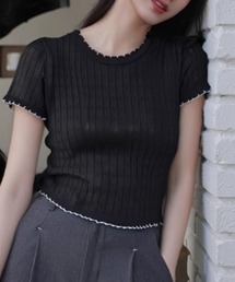 夏服Tシャツ レディース クールネック 半袖Tシャツ 無地 シンプル カットソー