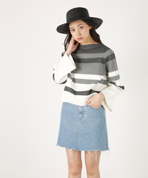 MOUSSY | DENIM FIT MINI SK(デニムスカート)