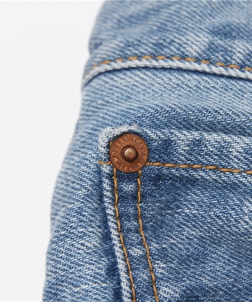 MOUSSY(マウジー)の「DENIM FIT MINI SK(デニムスカート・レディース・ワンウォッシュ/ブルー/ライトブルー/ホワイト・1/0/2)」の14枚目の写真