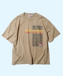 【WEB限定】BEN DAVIS PRINT TEE/ベンデイビス リサイクルコットン混 グラフィックTシャツ ユニセックス