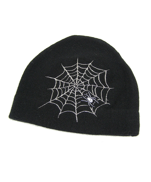 HYSTERIC GLAMOUR（ヒステリックグラマー）の「SPIDER刺繍ﾆｯﾄｷｬｯﾌﾟ