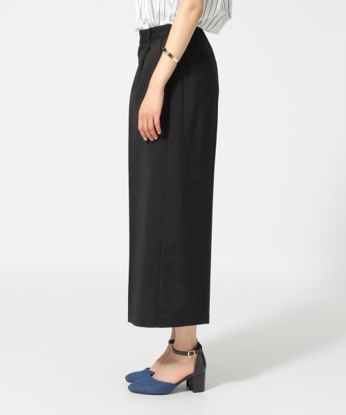 GLOBAL WORK（グローバルワーク）の「【接触冷感】ＴＲワイドパンツ/722398（その他パンツ・レディース・グレー/ブラウン/ブラック/ネイビー・SMALL/MEDIUM/LARGE）」の14枚目の写真