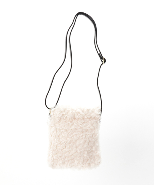 WEGO（ウィゴー）の「WEGO/クルクルファーミニショルダーバッグ（ショルダーバッグ・レディース・ベージュ/ピンク/オフホワイト/グレー/サックスブルー/ピンク系その他/ブラック/ブラウン系その他・FREE）」の20枚目の写真