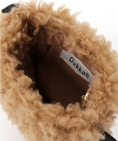 WEGO（ウィゴー）の「WEGO/クルクルファーミニショルダーバッグ（ショルダーバッグ・レディース・ベージュ/ピンク/オフホワイト/グレー/サックスブルー/ピンク系その他/ブラック/ブラウン系その他・FREE）」の13枚目の写真